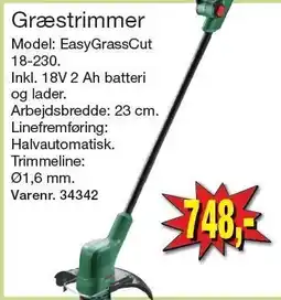 Harald Nyborg Græstrimmer tilbud