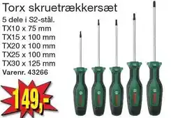 Harald Nyborg Torx skruetrækkersæt tilbud