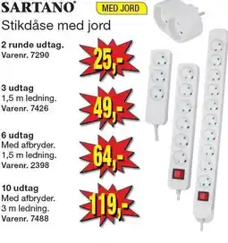 Harald Nyborg Stikdåse med jord tilbud