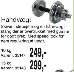 Harald Nyborg Håndvægt tilbud