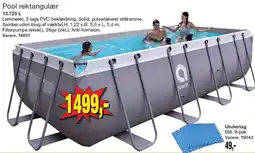 Harald Nyborg Pool rektangulær eller Underlag tilbud