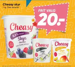 Bilka Cheasy skyr tilbud