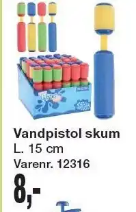 Harald Nyborg Vandpistol skum tilbud
