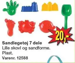Harald Nyborg Sandlegetøj 7 dele tilbud