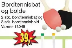 Harald Nyborg Bordtennisbat og bolde tilbud