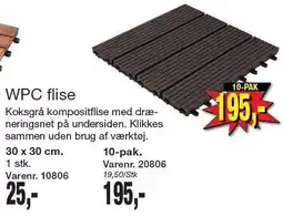 Harald Nyborg WPC flise tilbud