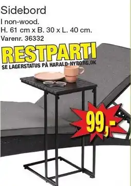 Harald Nyborg Sidebord tilbud