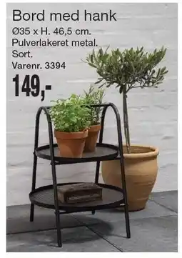 Harald Nyborg Bord med hank tilbud