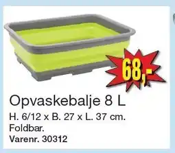 Opvaskebalje 8 L