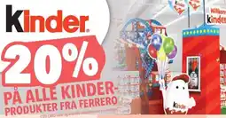 Citti 20% PÅ ALLE KINDER PRODUKTER FRA FERRERO tilbud