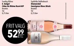 Citti E. Guigal Côtes du Rhône Rosé AOP eller Diemersdal Sauvignon Blanc Blush tilbud
