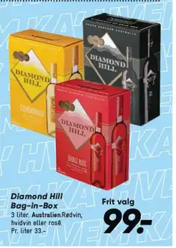 Bilka DIAMOND HILL Bag-in-Box tilbud