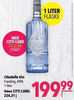 Citti Citadelle Gin tilbud