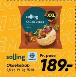 Bilka Salling Oksekebab tilbud