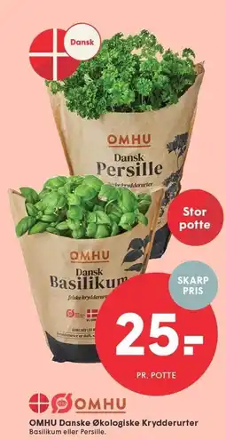 SPAR OMHU Danske Økologiske Kyrdderurter tilbud