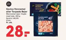 SPAR Gestus Vannamei eller Torpedo Rejr tilbud