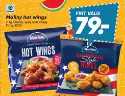 Bilka Moliny hot wings tilbud