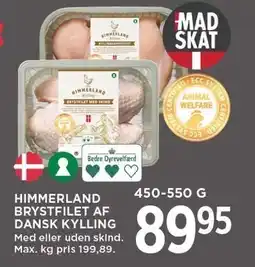 MENY HIMMERLAND BRYSTFILFET AF DANSK KYLLING tilbud