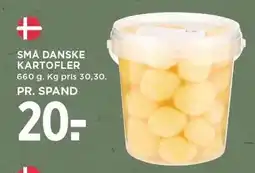 MENY SMÅ DANSKE KARTOFLER tilbud