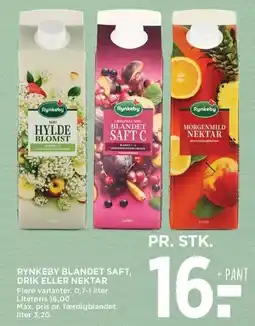MENY RYNKEBY BLANDET SAFT, DRIK ELLER NEKTAR tilbud