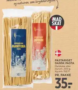 MENY PASTARIGET DANSK PASTA tilbud