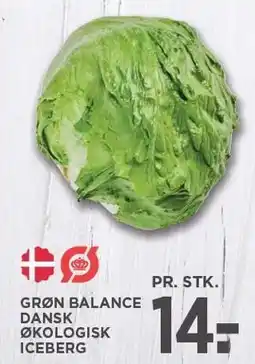 MENY GØRN BALANCE DANSK ØKOLOGISK ICEBERG tilbud