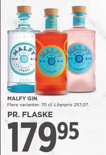 MENY MALFY GIN tilbud