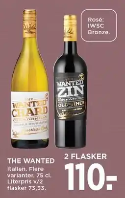 MENY THE WANTED tilbud