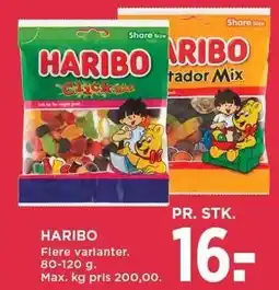 MENY HARIBO tilbud