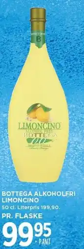 MENY BOTTEGA ALKOHOLFRI LIMONCINO tilbud