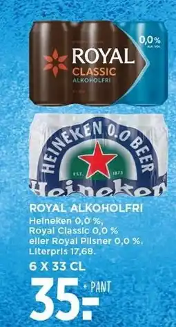 MENY ROYAL ALKOHOLFRI tilbud