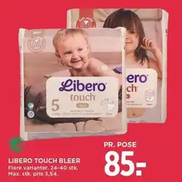MENY LIBERO TOUCH BLEER tilbud