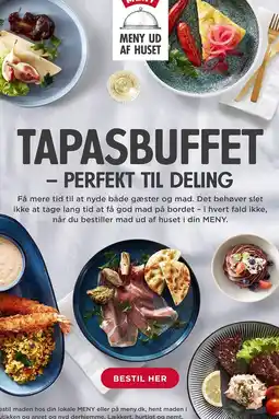 MENY TAPASBUFFET tilbud