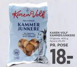 MENY KAREN VOLF KAMMERJUNKERE tilbud