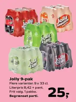 SuperBrugsen Jolly 9-pak tilbud