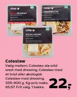 SuperBrugsen Coleslaw tilbud