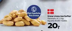 SuperBrugsen Irma Linze kartofler tilbud