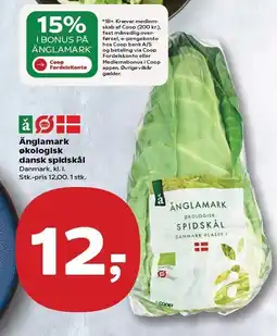 SuperBrugsen Änglmark økologisk dansk spidskål tilbud