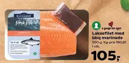 SuperBrugsen Laksefilet med bbq marinade tilbud