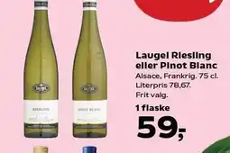 SuperBrugsen Laugel Riesling eller Pinot Blanc tilbud