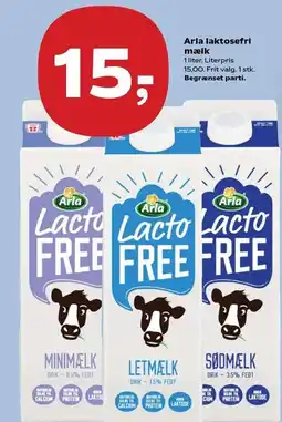 SuperBrugsen Arla laktosefri mælk tilbud