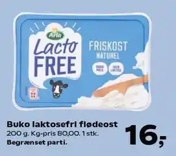SuperBrugsen Buko laktosefri flødeost tilbud