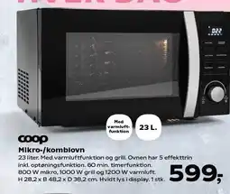 SuperBrugsen Coop Mikro-/kombiovn tilbud
