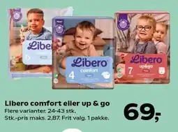 SuperBrugsen Libero comfort eller up & go tilbud