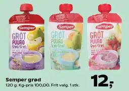 SuperBrugsen Semper grød tilbud