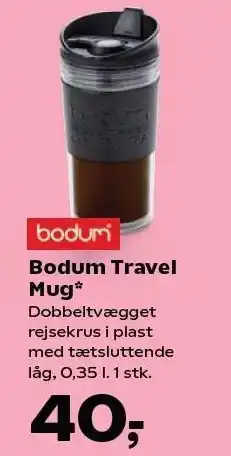 SuperBrugsen Bodum Travel Mug tilbud