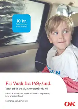 Fri Vask fra 149,-/md