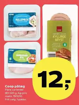 Kvickly Coop pålæg tilbud