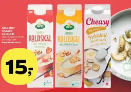 Kvickly Arla eller Cheasy koldskål tilbud
