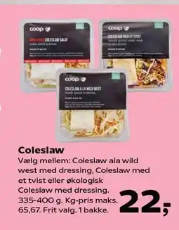 Kvickly Coleslaw tilbud